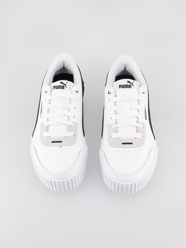 Baskets compensées carina lift blanc femme - Puma