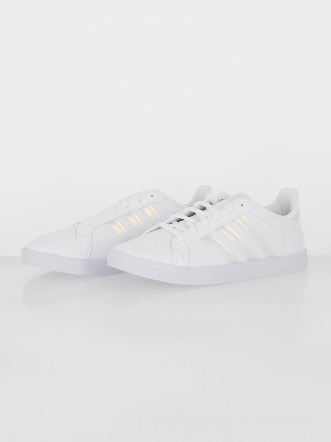 Courtpoint baskets basses iridescent blanc femme - Adidas