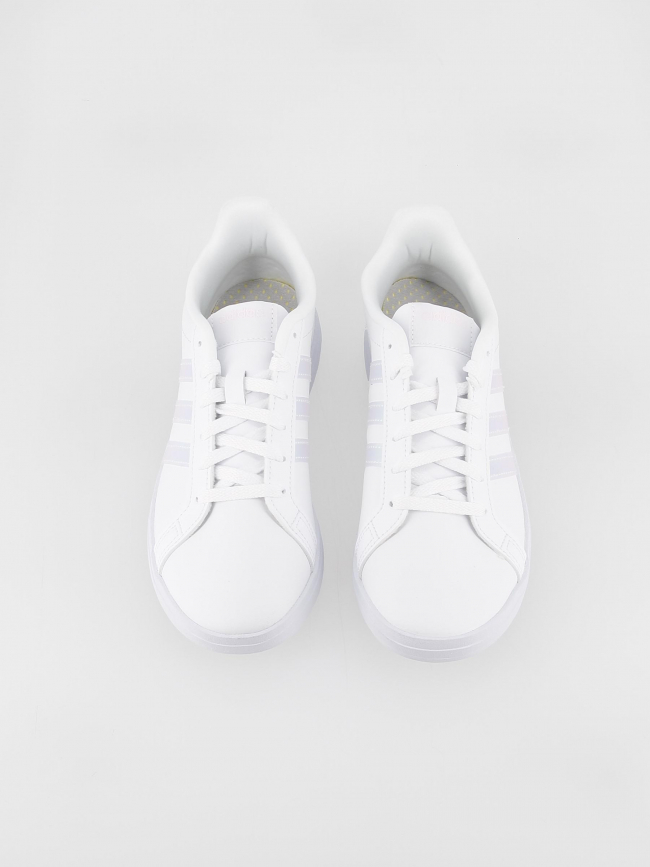Courtpoint baskets basses iridescent blanc femme - Adidas