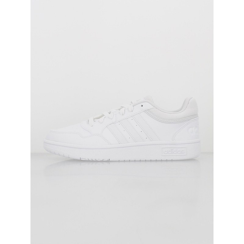 Baskets basses hoops blanc femme - Adidas