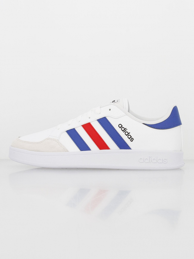 Baskets breaknet tricolore blanc homme - Adidas