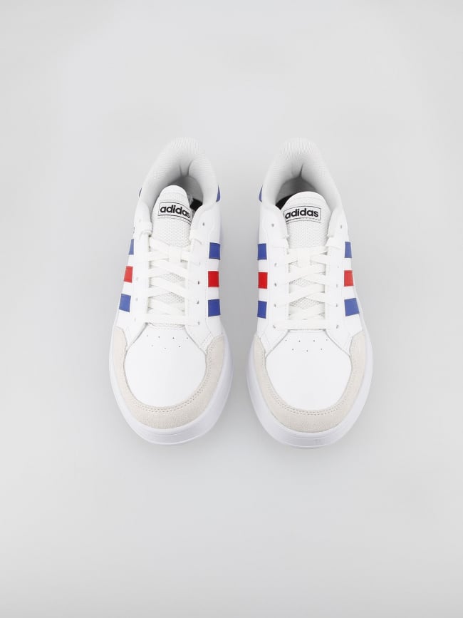 Baskets breaknet tricolore blanc homme - Adidas