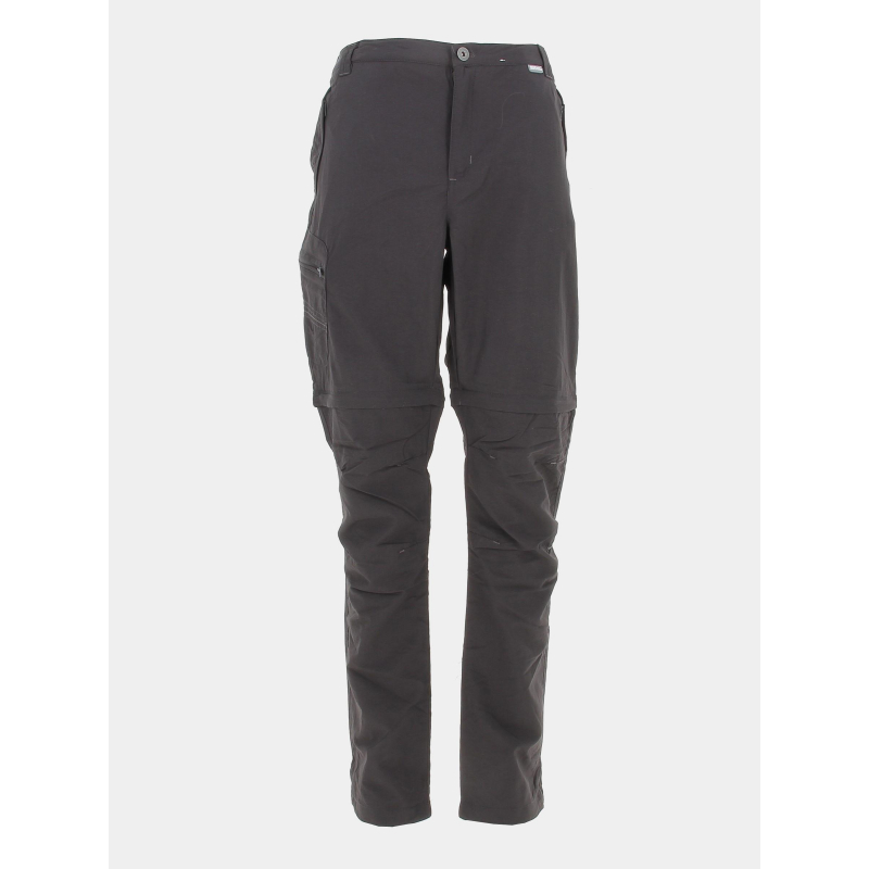 Pantalon short de randonnée leesville noir homme - Regatta | wimod