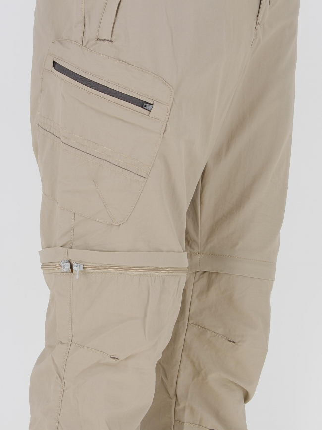 Pantalon short de randonnée leesville beige homme - Regatta