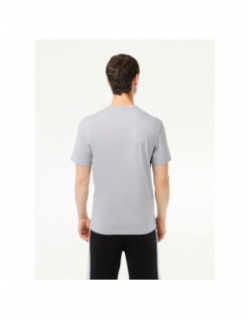 T-shirt core graphics gris chiné homme - Lacoste