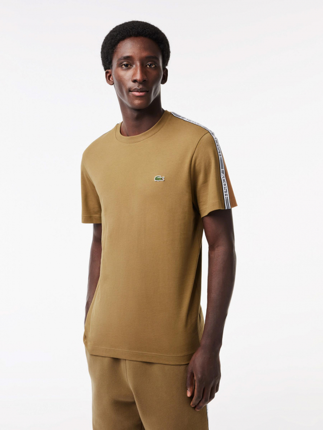 T-shirt core graphics marron homme - Lacoste