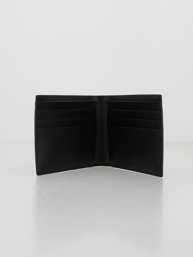 Portefeuille imprimés noir homme - Lacoste