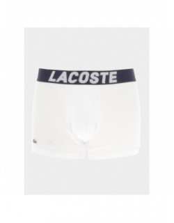 Pack 3 boxers court bleu blanc homme - Lacoste