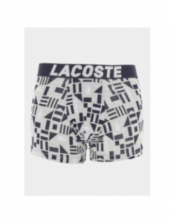 Pack 3 boxers court bleu blanc homme - Lacoste