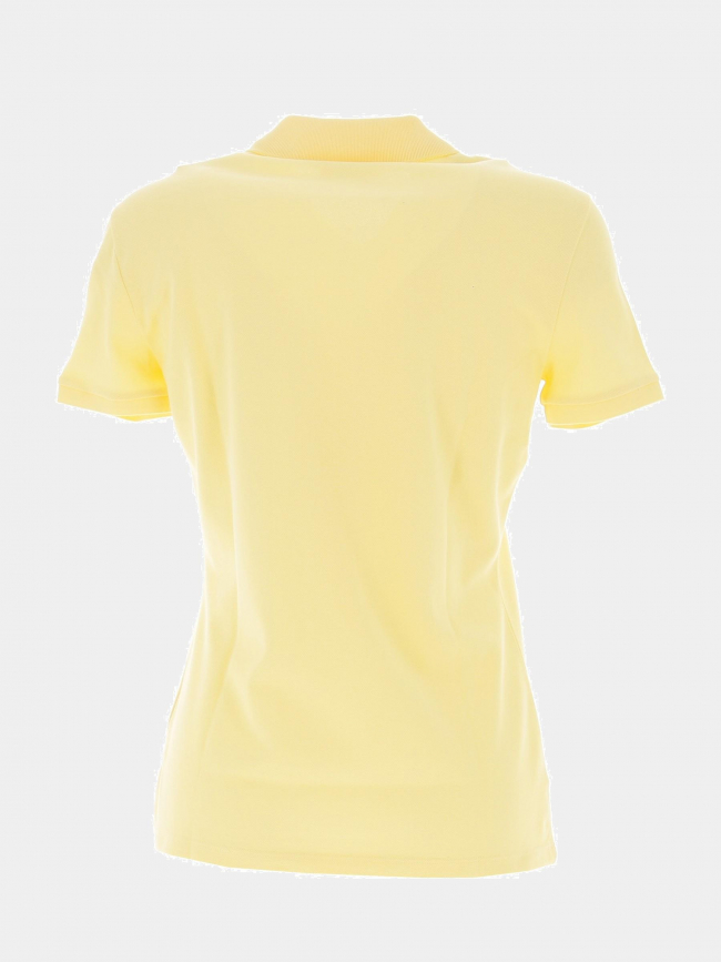 Polo core essentials jaune femme - Lacoste
