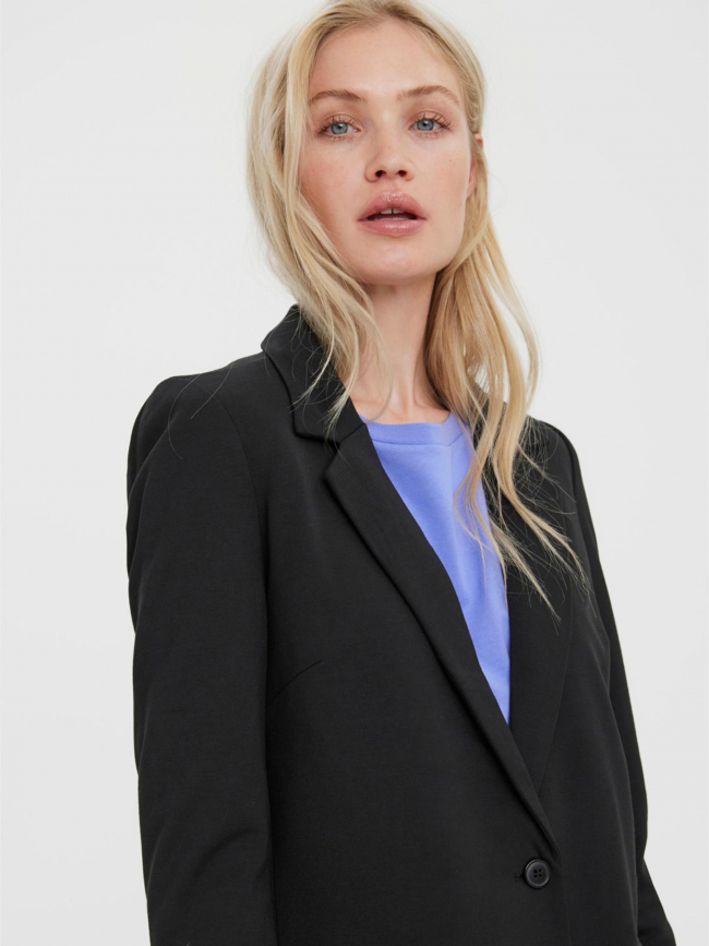 Veste blazer loose lucca noir femme Vero Moda wimod