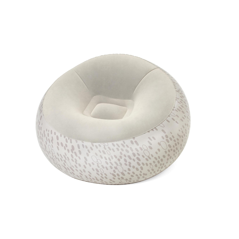 Fauteuil Gonflable Transparent Pour Adulte - Chaise PVC épais Pour Jardin, Piscine, Salon - Capacité 136 Kg - 9