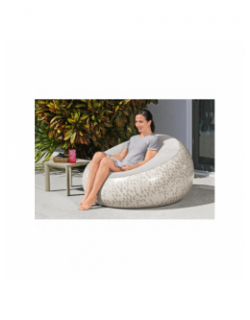 Fauteuil gonflable air chair blanc - Bestway