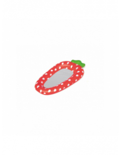 Matelas gonflable piscine fraise summer rouge enfant - Bestway