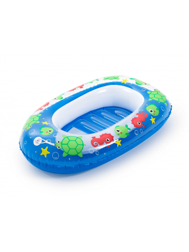 Bateau gonflable de piscine kiddie raft bleu enfant - Bestway