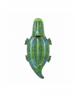 Bouée gonflable de piscine crocodile budy vert - Bestway