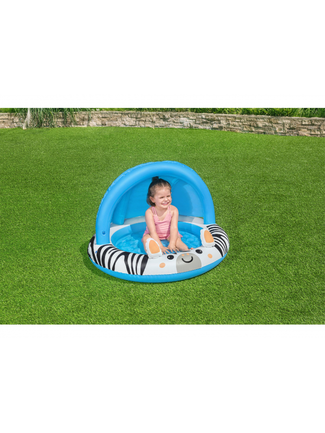 Piscine gonflable safari zèbre enfant - Bestway