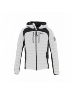 Doudoune fine bi-matière colorado blanc homme - Comme Des Loups