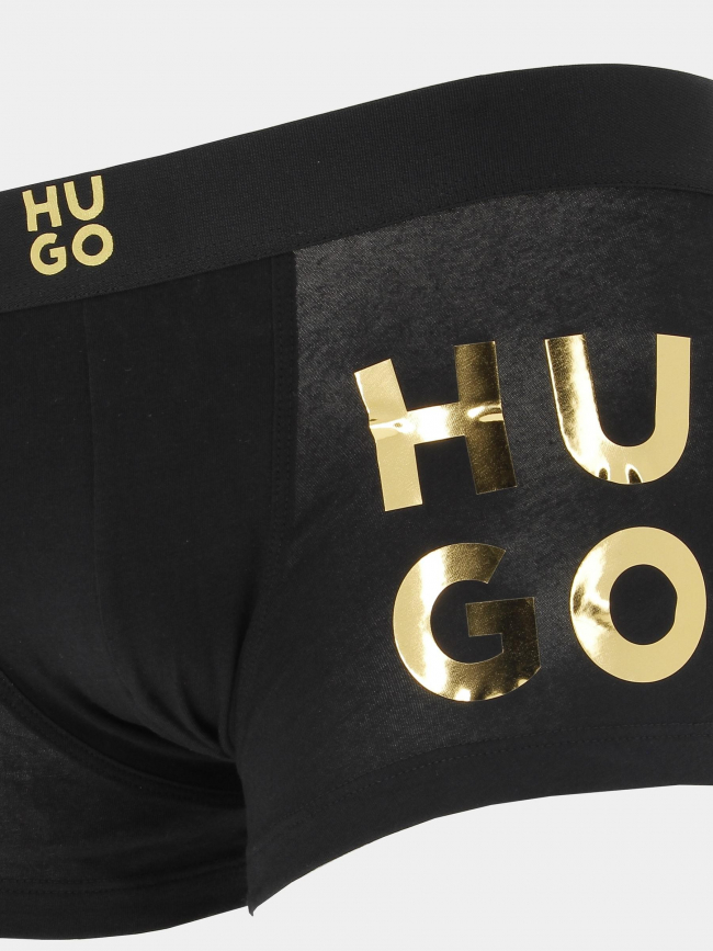 Coffret 2 boxers doré noir homme - Hugo