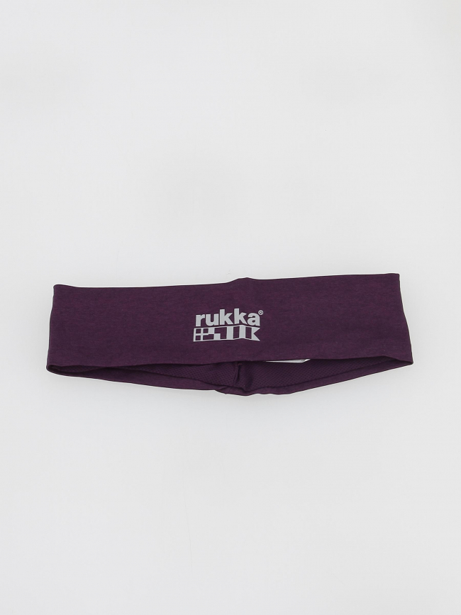Bandeau de running élastique violet - Rukka