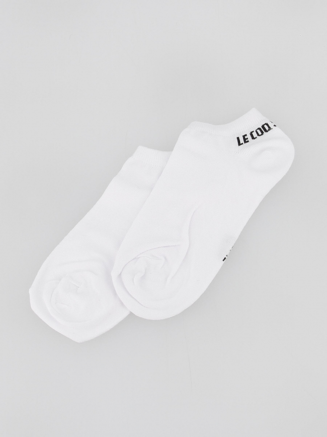 Pack 2 paires de chaussettes basses blanc - Le Coq Sportif