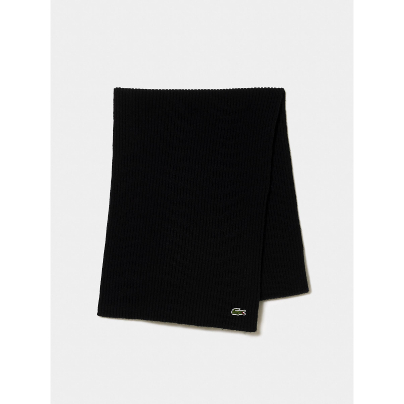 Écharpe core essentials noir homme - Lacoste