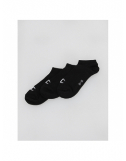 Pack 3 paires de chaussettes sneaker noir - Champion