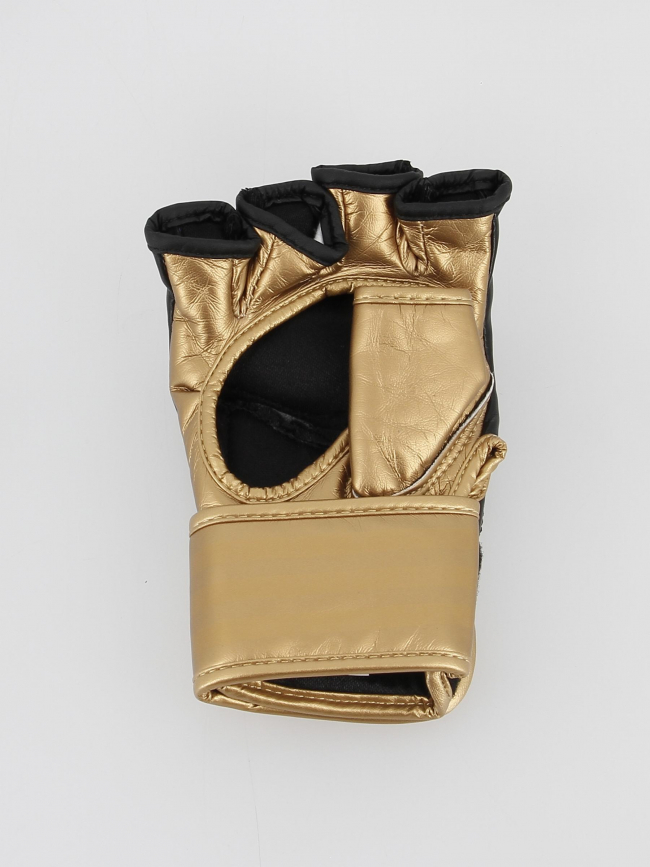 Gants sports de combat MMA protection noir doré - Adidas