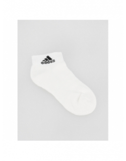 Pack 3 paires de chaussettes cheville blanc enfant - Adidas
