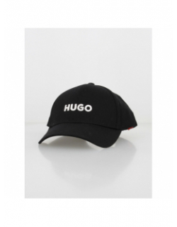 Casquette uni logo brodé jude noir - Hugo