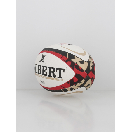 Ballon De Rugby Gilbert Top 14 Officiel – Taille 5, Collection Exclusive Du Championnat Français