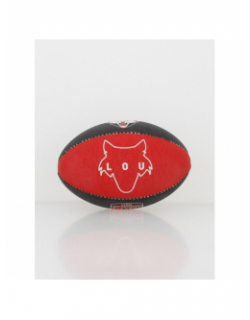 Ballon de rugby mini ovalou lyon lou rugby noir rouge - M Com