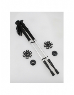 Bâtons de randonnée nature hike argenté - Guidetti