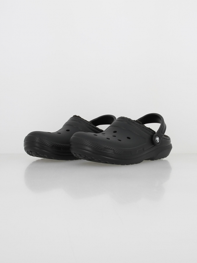 Crocs sabots fourrés lined noir - Crocs