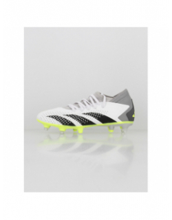 Chaussures de football predator accuracy 3 SG blanc - Adidas