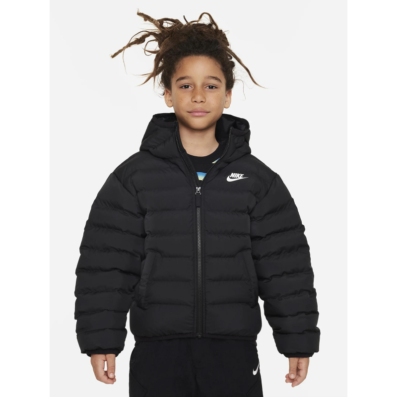 Doudoune sportswear low noir enfant - Nike
