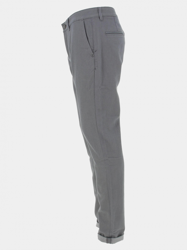 Pantalon chino slim verfait gris homme - Izac