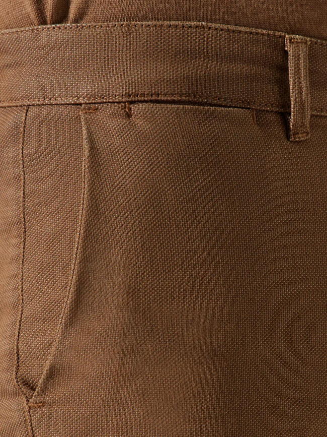 Pantalon chino slim verfait marron homme - Izac