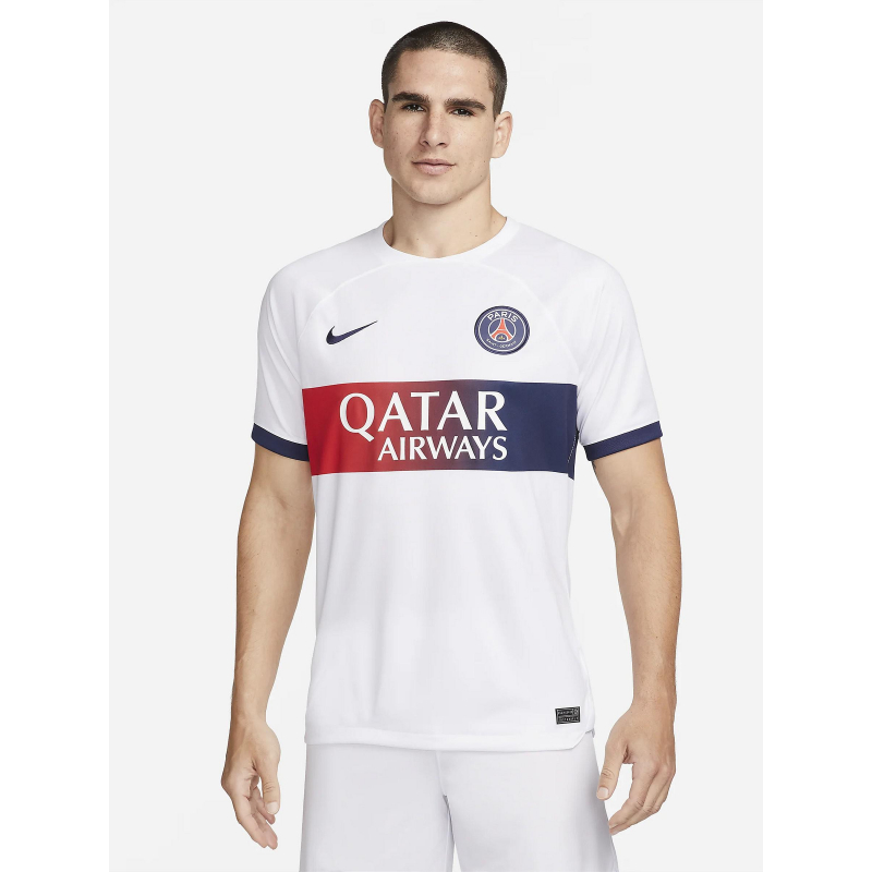 Maillot de football PSG quatar airways blanc homme - Nike