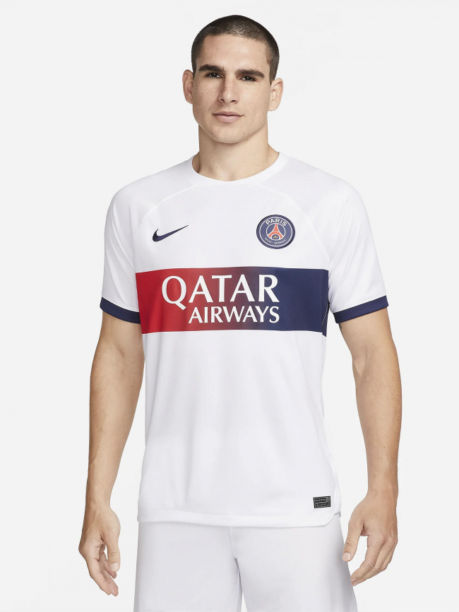 Maillot de football PSG quatar airways blanc homme - Nike