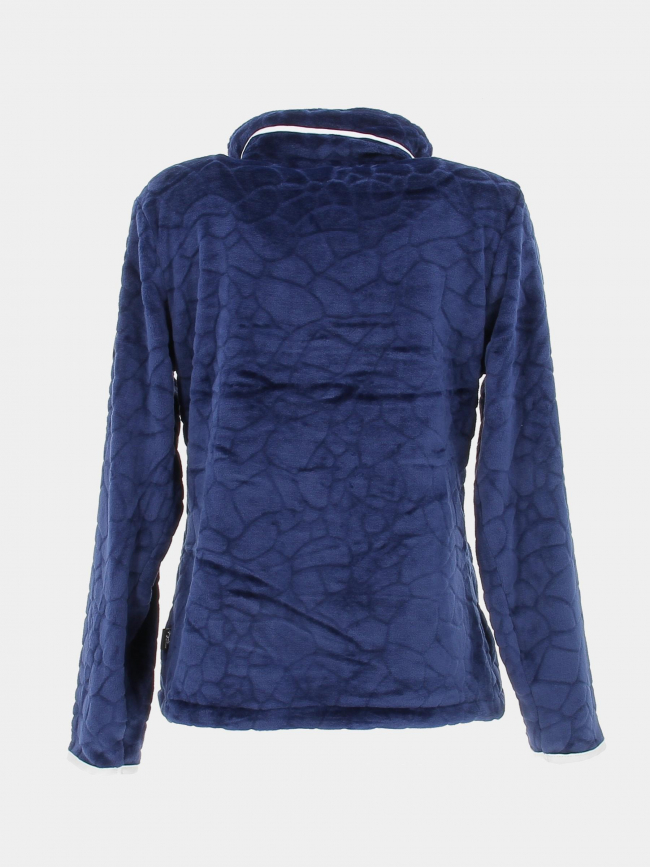 Gilet polaire bruck bleu marine femme - Angele Sportswear