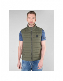Doudoune sans manche fine croz kaki homme - Le Temps Des Cerises
