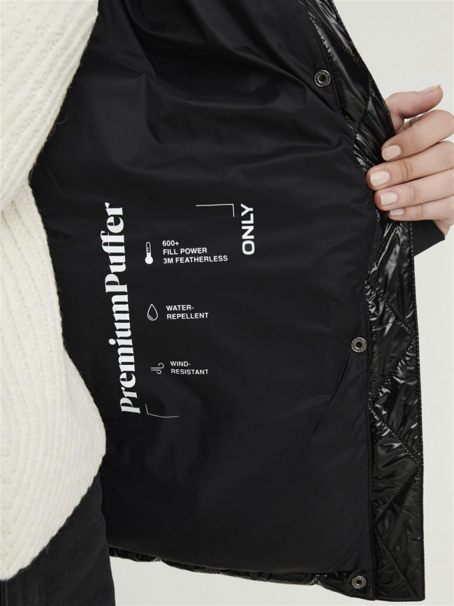 Doudoune annlouis premium noir femme - Only