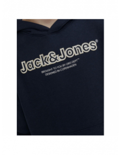 Sweat à capuche lakewood noir enfant - Jack & Jones