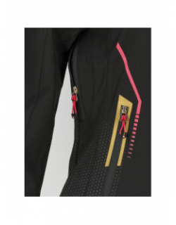 Veste softshell eperi rose noir femme - Aulp