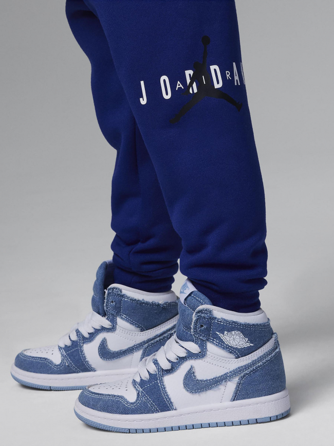 Ensemble de survêtement sweat logo bleu enfant - Jordan