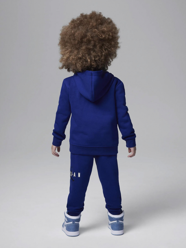 Ensemble de survêtement sweat jogging logo bleu enfant - Jordan