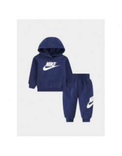 Ensemble sweat jogging club fleece bleu marine enfant - Nike