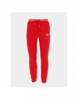 Jogging uni logo brodé rouge enfant - Project X Paris
