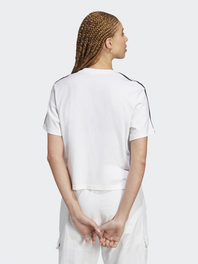 T-shirt 3s cr top blanc femme - Adidas